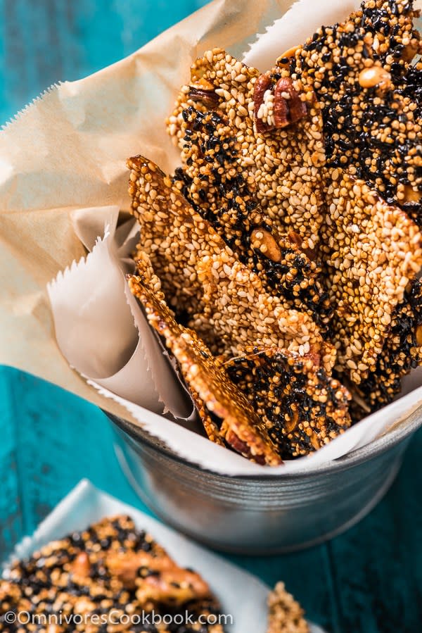 11. Quinoa Sesame Brittle