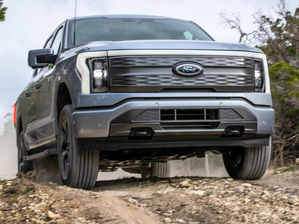 The 2022 Ford F-150 Lightning Lariat.