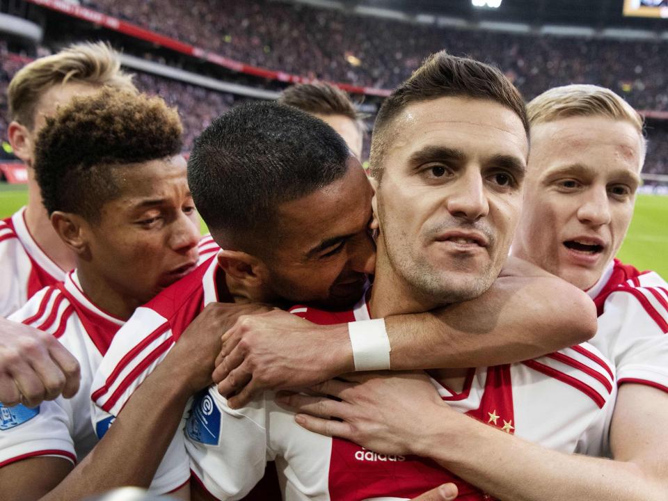 Dusan Tadic has excelled for Ajax this season: AFP/Getty