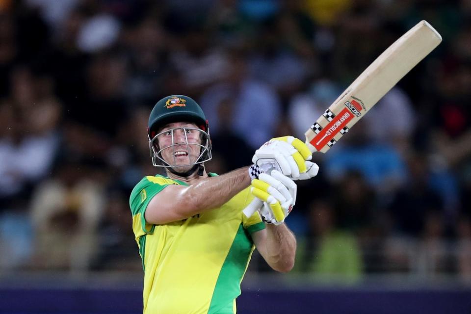 Mitchell Marsh helped hit Australia to victory (Kamran Jebreili/AP) (AP)