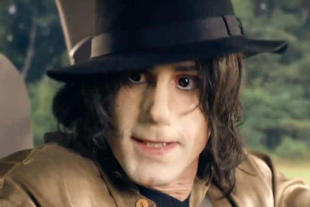 Courtesy Sky Arts Joseph Fiennes as Michael Jackson in 'Urban Myths': Courtesy Sky Arts