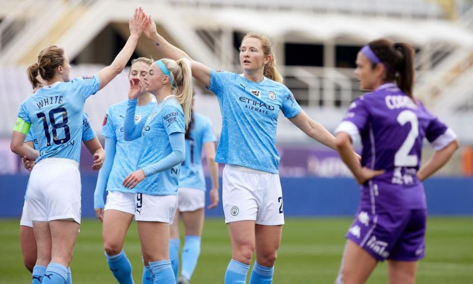 Manchester City Women march on.