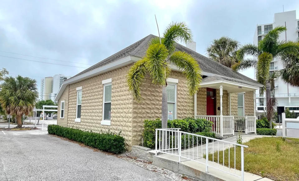 A developer is asking the city of Sarasota for permission to demolish the McAlpin House to clear the way for a mixed-use development.