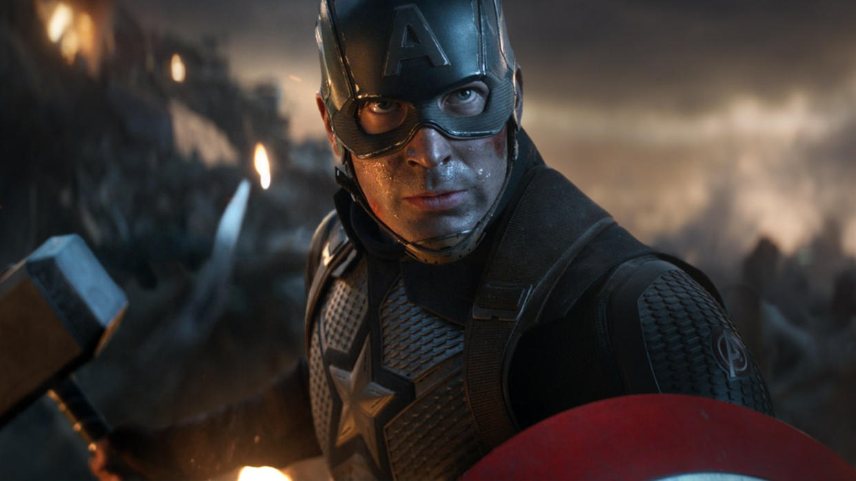  Chris Evans as Captain America in Avengers: Endgame 