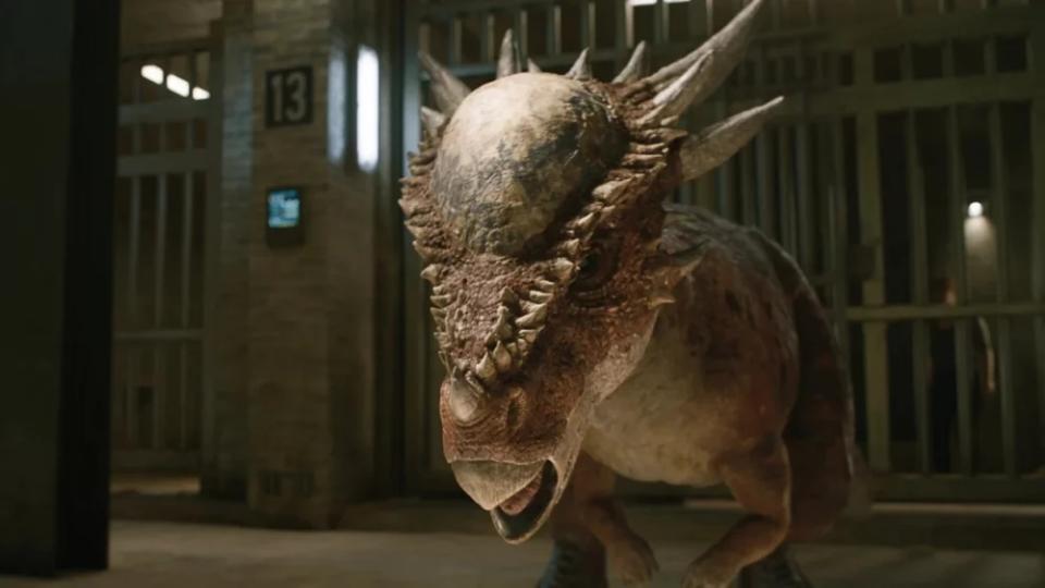 The head-butting Stygimoloch - Credit: Universal Pictures