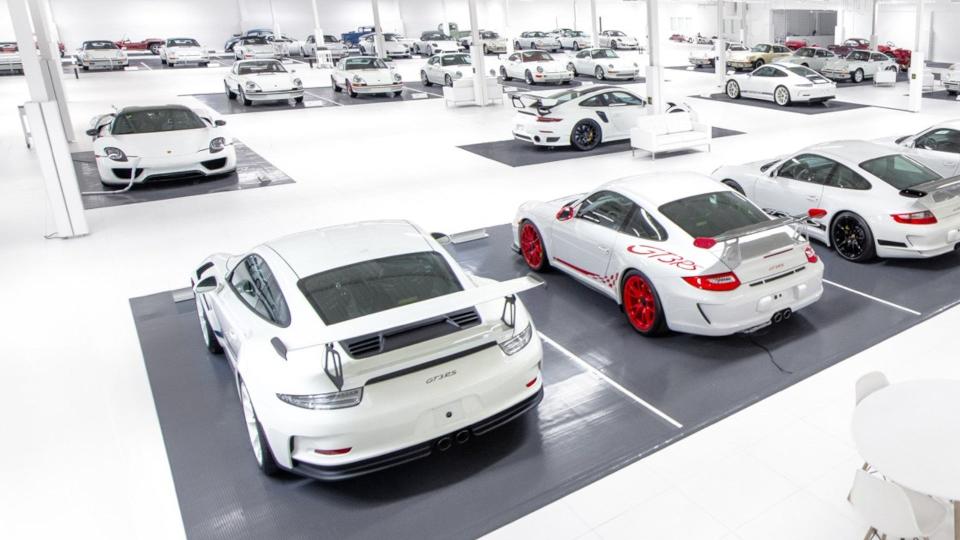 All-White Porsche Collection Stashed in Secret Location Is Headed to Auction photo