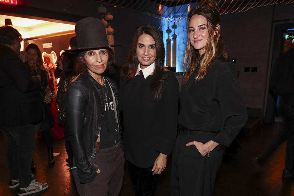 Linda Perry, Emily Lazar and Sharlene Woodley