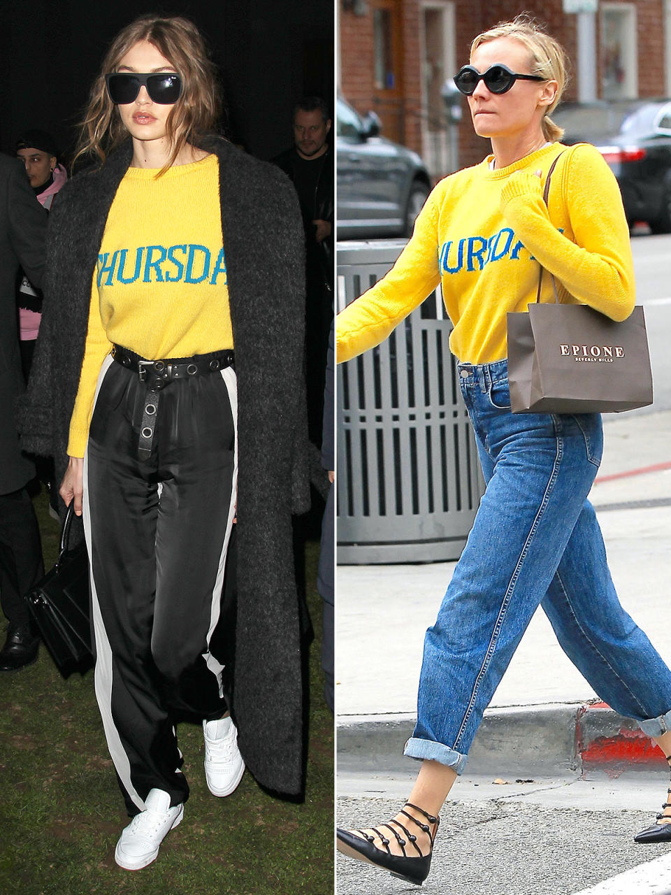 DIANE KRUGER VS. GIGI HADID