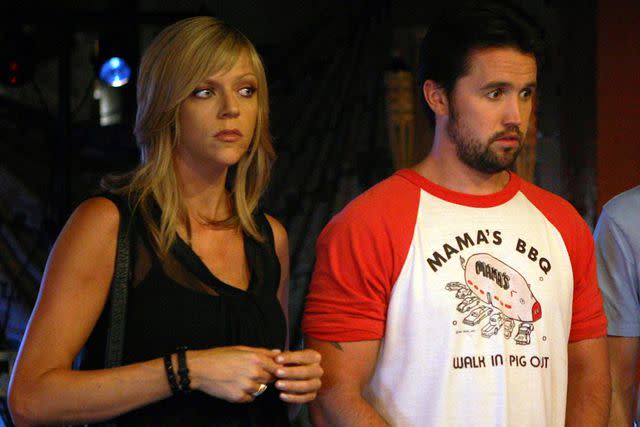 <p>Patrick McElhenney/FX /Courtesy Everett Collection</p> Kaitlin Olson and Rob McElhenney in 'It's Always Sunny in Philadelphia'