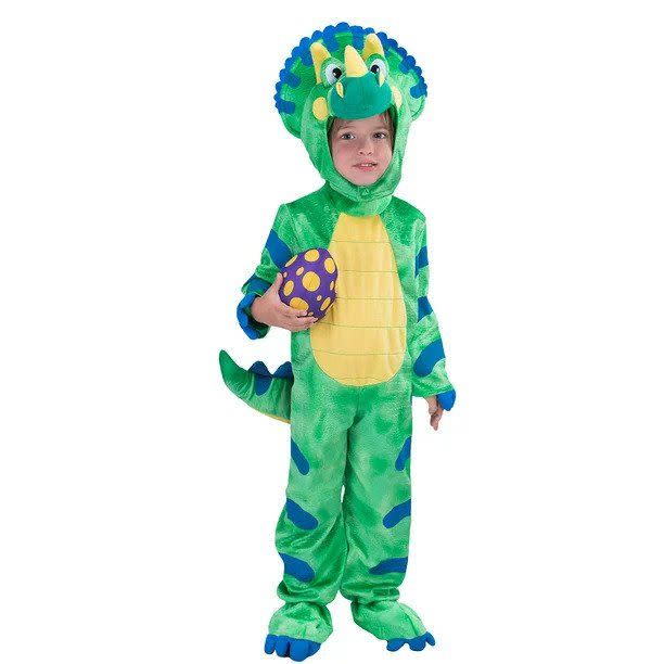 <p><a href="https://go.redirectingat.com?id=74968X1596630&url=https%3A%2F%2Fwww.walmart.com%2Fip%2FSpooktacular-Creations-Baby-Triceratops-Dinosaur-Costume-Set-for-Halloween-Party-for-3-4-Years%2F197851371&sref=https%3A%2F%2Fwww.bestproducts.com%2Flifestyle%2Fnews%2Fg2996%2Fcute-halloween-costumes-for-toddlers%2F" rel="nofollow noopener" target="_blank" data-ylk="slk:Shop Now;elm:context_link;itc:0;sec:content-canvas" class="link ">Shop Now</a></p><p>Triceratops Toddler Halloween Costume</p><p>walmart.com</p><p>$46.99</p>