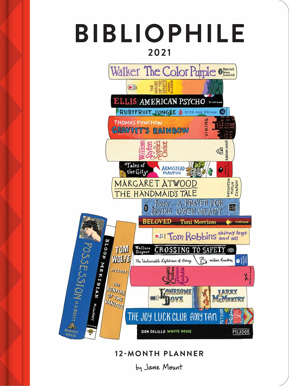 2021 Planner: Bibliophile by Jane Mount. Image via Amazon.