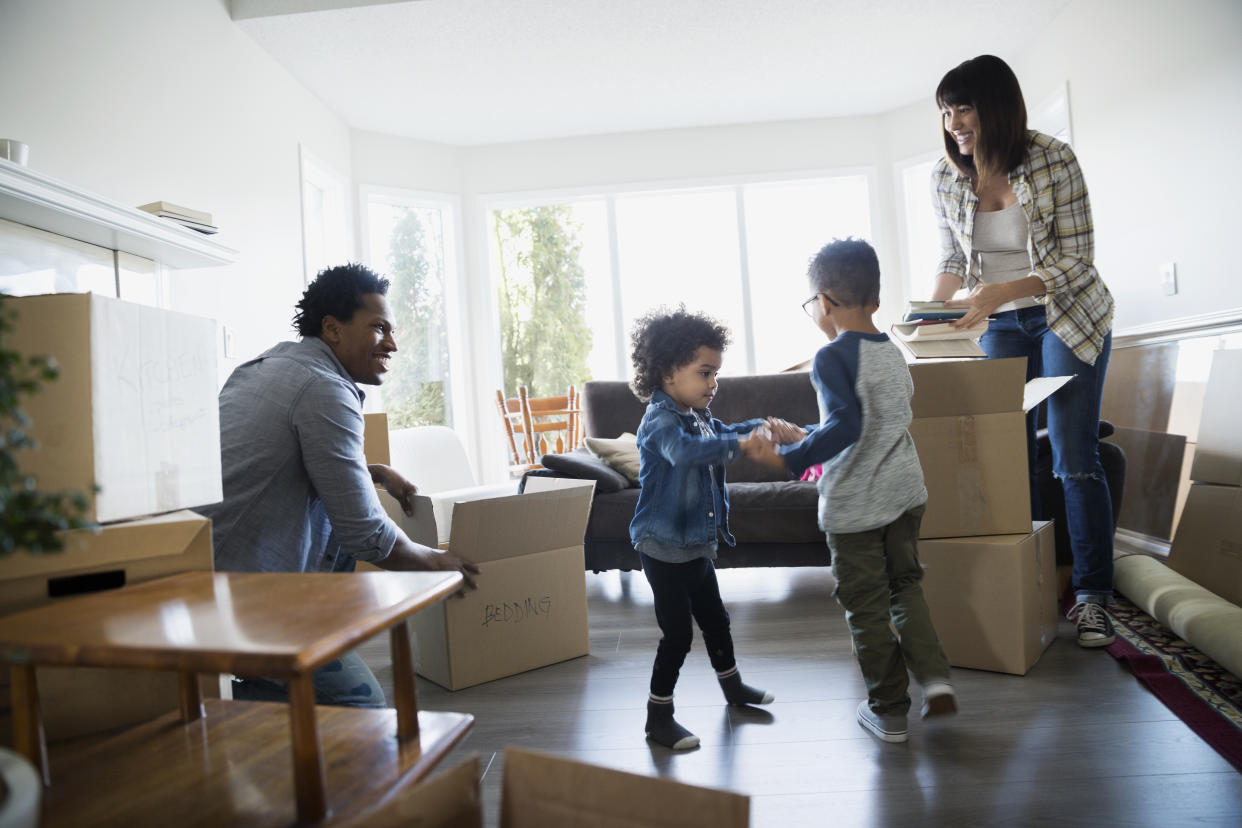 First time buyers can get help with their mortgage through CMHC (Getty)