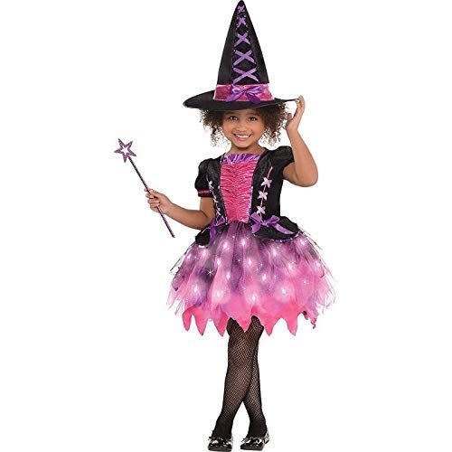 <p><strong>amscan</strong></p><p>amazon.com</p><p><strong>37.00</strong></p><p>Your kids can go trick-or-treating as witches year after year and still never look the same twice. This costume is special in that the tutu lights up (which, as parents, we also like from a safety perspective).</p><p><strong>RELATED:</strong> <a href="https://www.goodhousekeeping.com/holidays/halloween-ideas/a24170356/diy-witch-costume/" rel="nofollow noopener" target="_blank" data-ylk="slk:Unique and Easy DIY Witch Costume Ideas;elm:context_link;itc:0;sec:content-canvas" class="link ">Unique and Easy DIY Witch Costume Ideas</a></p>