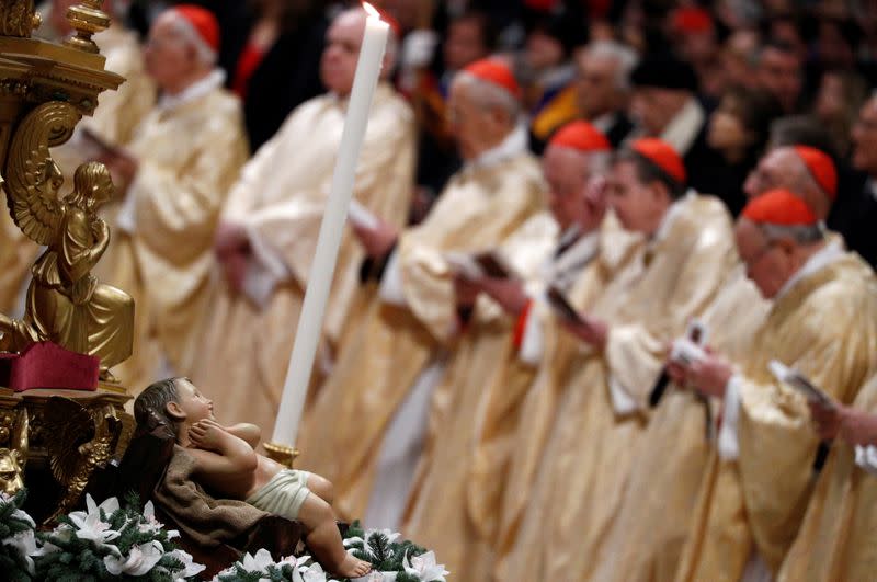 Christmas Eve mass at the Vatican