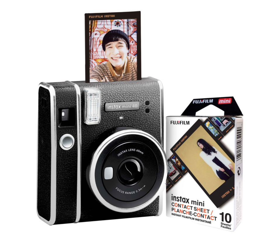 Fujifilm Instax Mini 40 Instant Camera with Instant Film (Photo via Best Buy Canada)