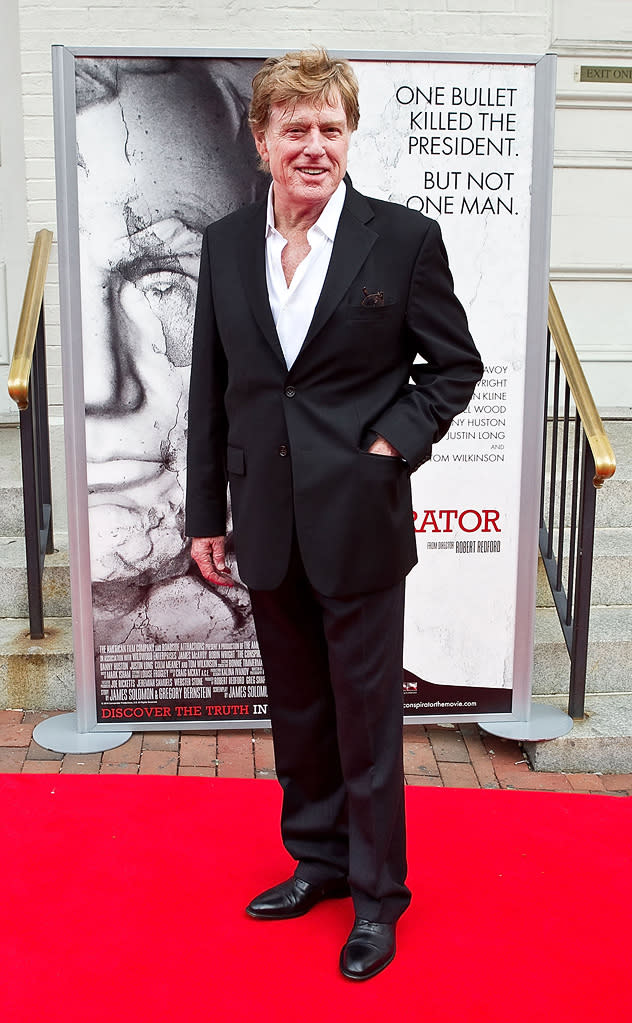 The Conspirator DC premiere 2011 Robert Redford