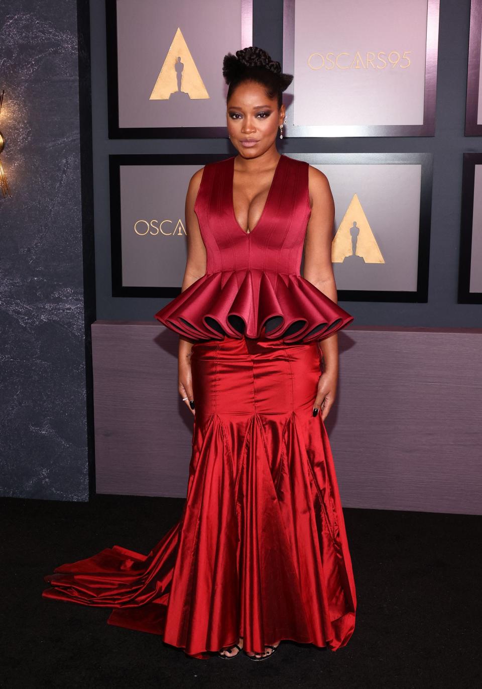 Keke Palmer arrives for the Academy of Motion Picture Arts and Sciences' 13th Annual Governors Awards on November 19, 2022.