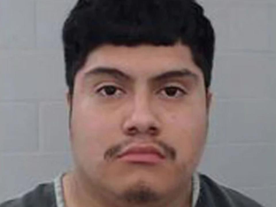 Angel Gomez, pictured, and a 12-year-old boy were arrested on murder charges in the fatal shooting of a Sonic Drive-In employee in Keene, Texas. (Keene Police Department)