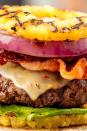 <p><a href="https://www.delish.com/uk/cooking/recipes/a28924339/best-burger-recipe/" rel="nofollow noopener" target="_blank" data-ylk="slk:Burgers;elm:context_link;itc:0;sec:content-canvas" class="link ">Burgers</a> get a tropical — and low carb! — makeover when slices of charred pineapple replace the buns.</p><p>Get the <a href="https://www.delish.com/uk/cooking/recipes/a30312260/pineapple-bun-burgers-recipe/" rel="nofollow noopener" target="_blank" data-ylk="slk:Pineapple Bun Burger;elm:context_link;itc:0;sec:content-canvas" class="link ">Pineapple Bun Burger</a> recipe.</p>