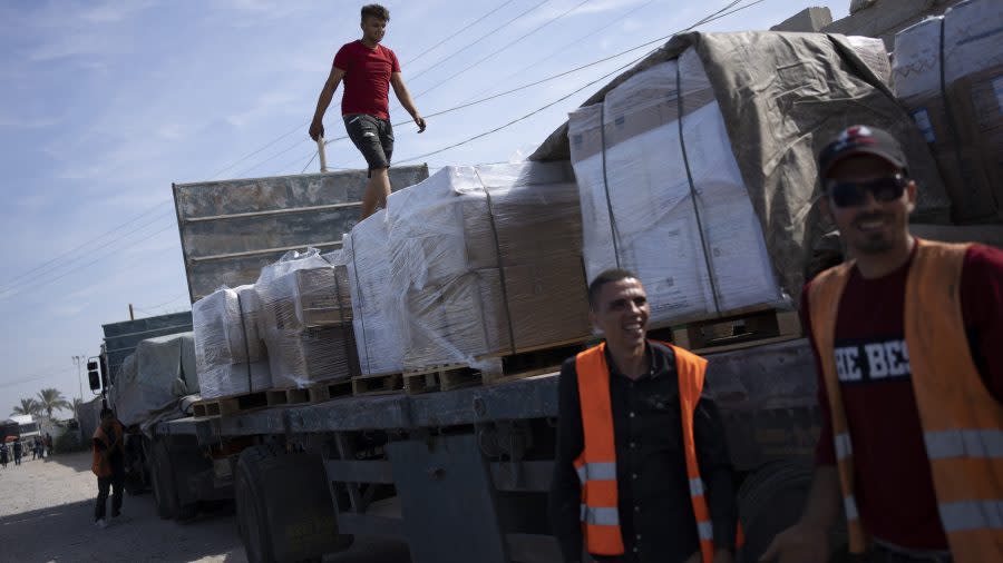 Biden confirms delivery of humanitarian aid to Gaza