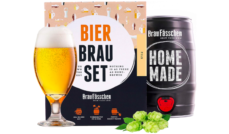 Bierbrauset von Bierfässchen (Bild: Amazon)