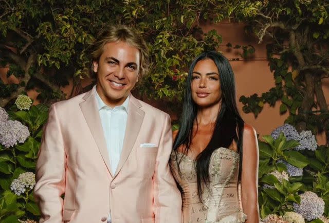 <p>Cristian Castro  Instagram</p> Cristian Castro y Mariela SÃ¡nchez