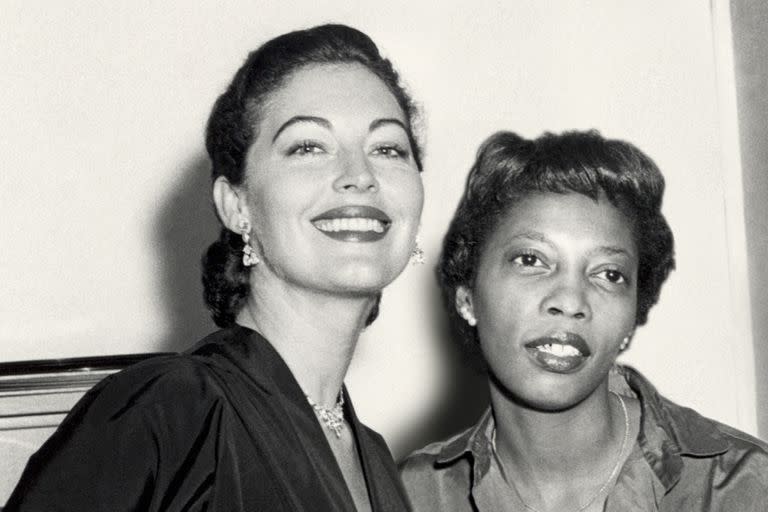 Ava Gardner y Mearene Jordan