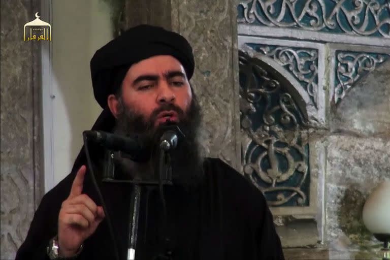 Al-Baghdadi, el primer líder de Estado Islámico, en su última aparición pública