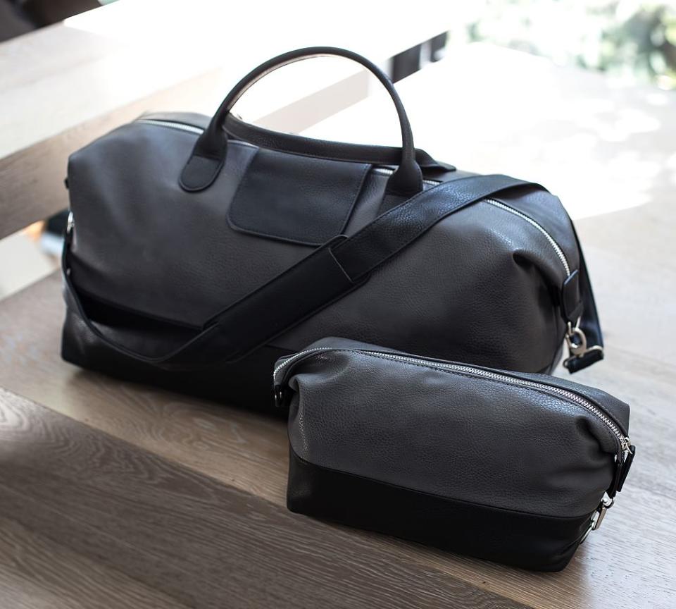 <p><a href="https://go.redirectingat.com?id=74968X1596630&url=https%3A%2F%2Fwww.potterybarn.com%2Fproducts%2Fmax-toiletry-and-duffle-set-mp%2F&sref=https%3A%2F%2Fwww.bestproducts.com%2Flifestyle%2Fg1453%2Ffathers-day-gifts-ideas%2F" rel="nofollow noopener" target="_blank" data-ylk="slk:Shop Now;elm:context_link;itc:0;sec:content-canvas" class="link ">Shop Now</a></p><p>Max Toiletry And Duffle Bag</p><p>potterybarn.com</p><p>$49.50</p>