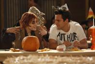 <p>In the season 2 episode "Halloween," the gang has to face the scariest thing of all: commitment. While Jess tries to decide if she has real feelings for her casual fling, Nick accidentally winds up in a serious relationship with an old college flame. And as Winston sees that his relationship may be ending, Schmidt is forced to accept that Cece isn't single anymore. It all comes to a head in the most <em>New Girl</em> way possible—at Jess's haunted house. </p><p><a class="link " href="https://www.netflix.com/title/70196145#:~:text=201113%2B%205%20SeasonsTV,Deschanel%2C%20Jake%20Johnson%2C%20Max%20Greenfield" rel="nofollow noopener" target="_blank" data-ylk="slk:Watch now;elm:context_link;itc:0;sec:content-canvas">Watch now</a></p>