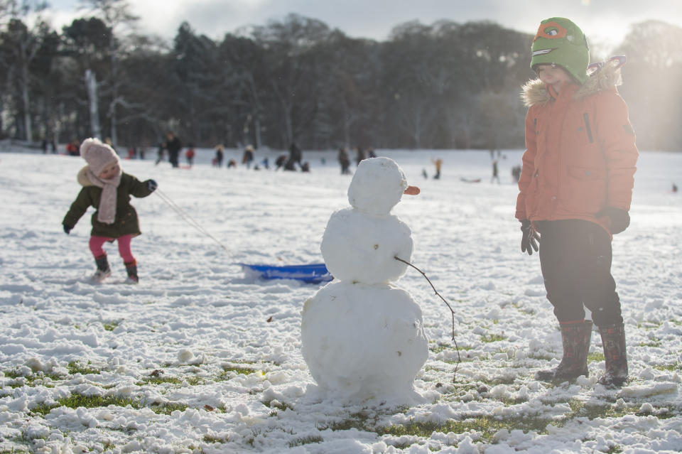 In pictures: Snow blankets Britain