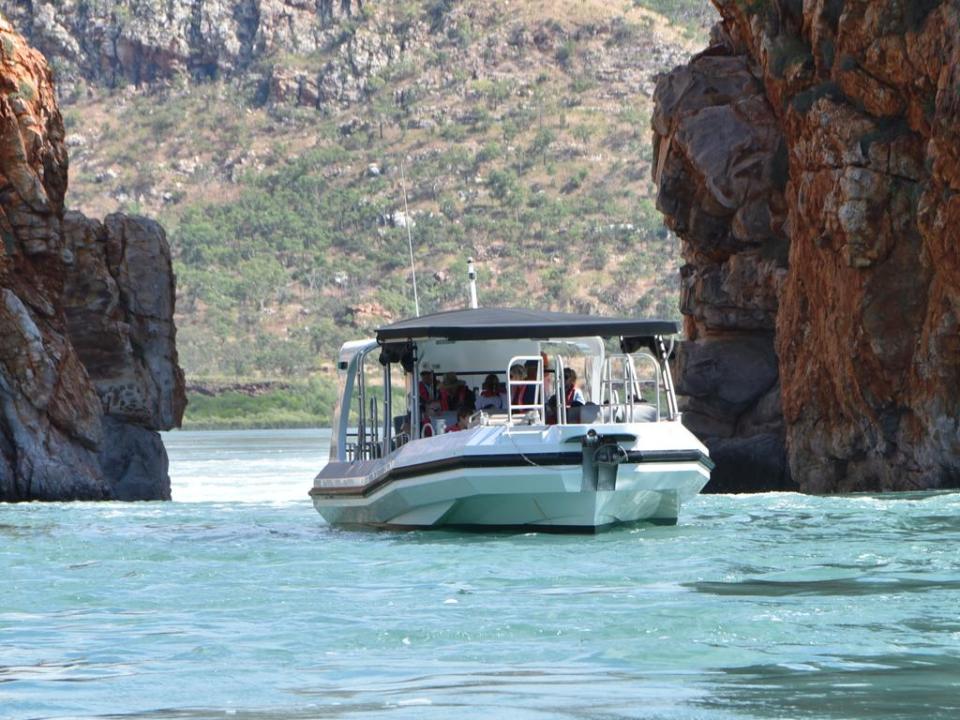 Horizontal Falls in the Kimberley region of Western Australia. Picture: Victoria Nielsen