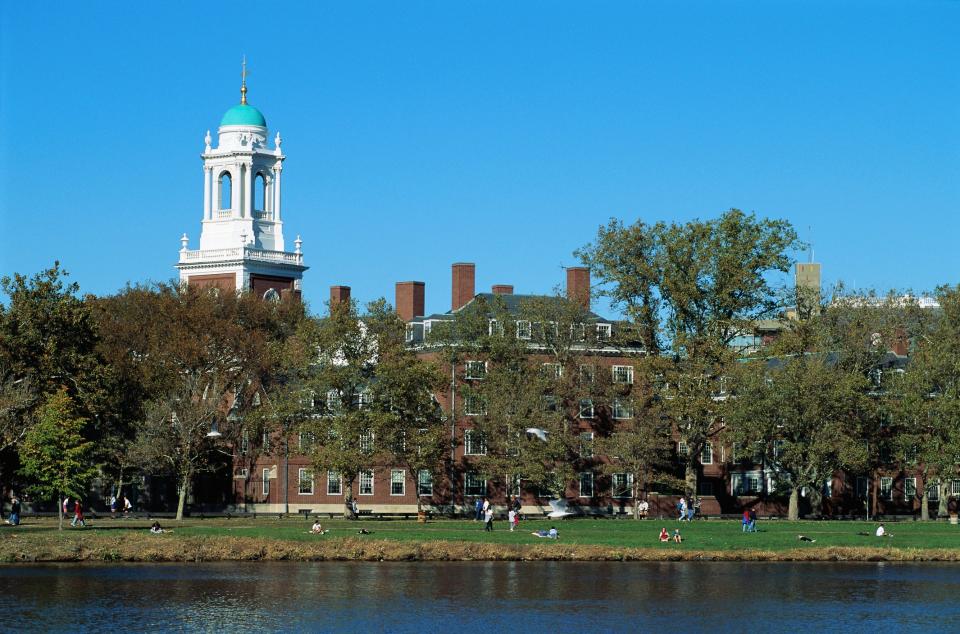 A building on Harvard University's campus