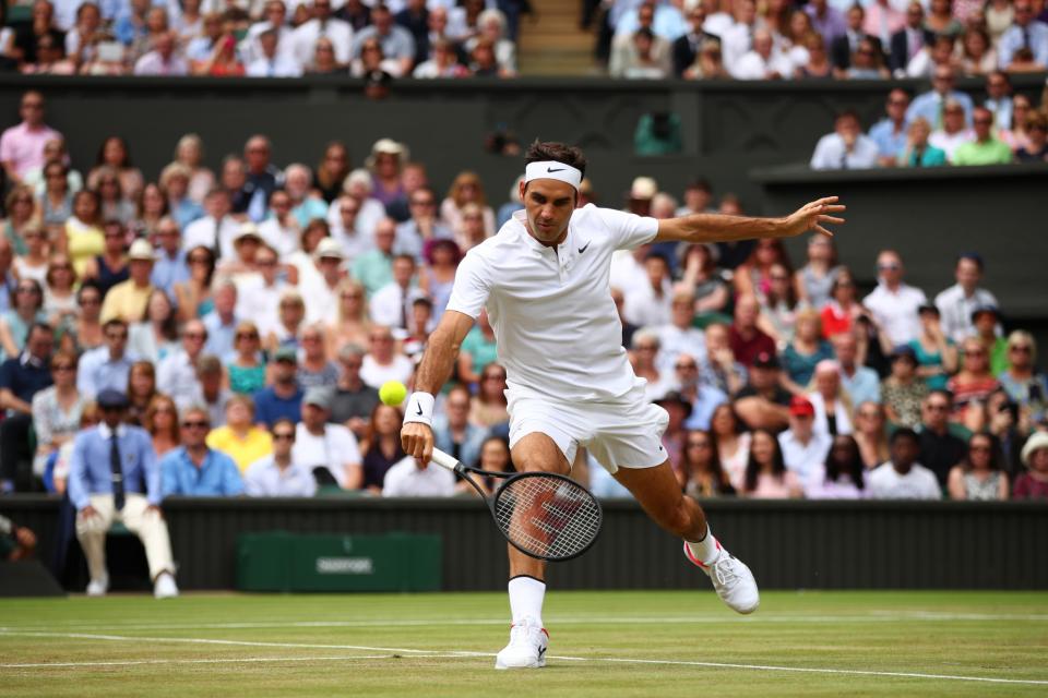 Federer in action (Getty Images)