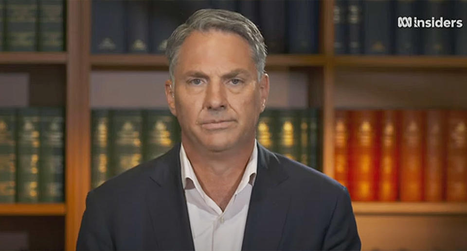 Richard Marles defended the latest payment overseas as part of the AUKUS deal. Source: ABC