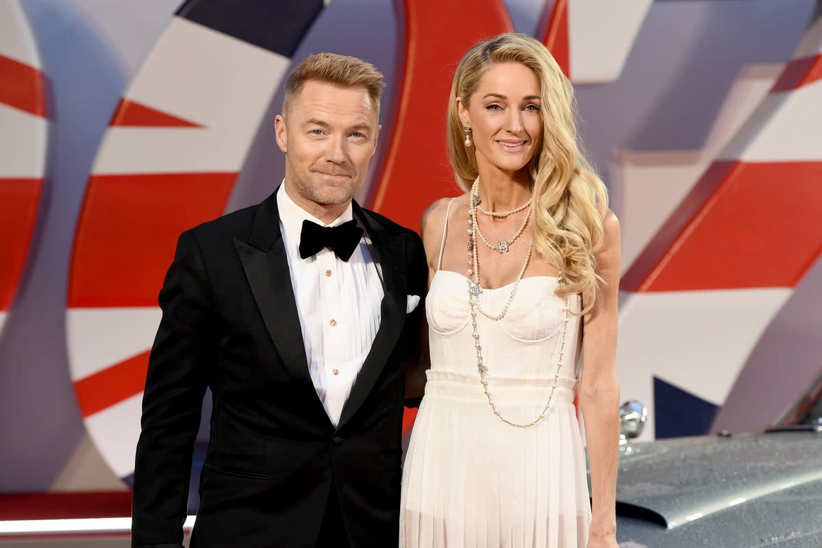 Ronan Keating and wife Storm have been married since 2015  (Getty Images for EON Productions)