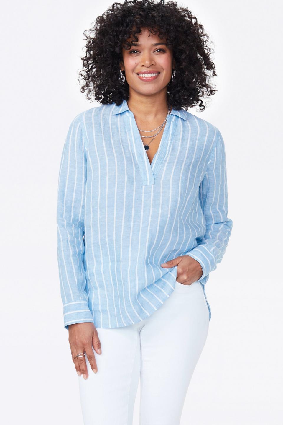 Popover Tunic Top. Image via NYDJ.