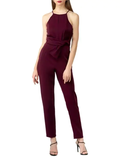 Tie Waist Jumpsuit 