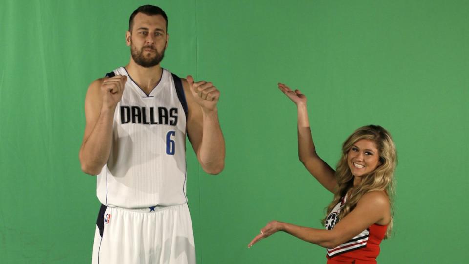 What has two thumbs and doesn't think he'll be on the Dallas Mavericks much longer? This guy. (AP)