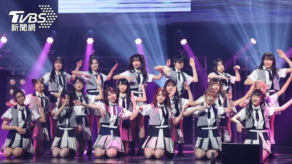 AKB48 Team TP去年演出深受疫情影響，今年終於順利舉辦，讓成員們都很感動。（圖／黃城碩攝）