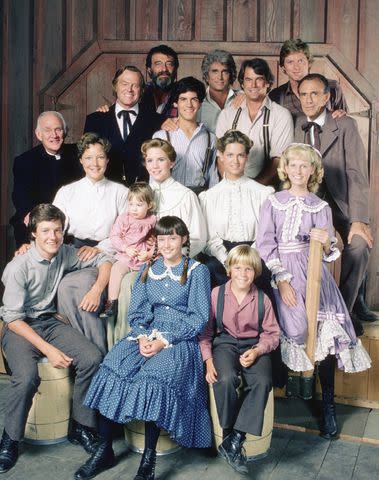 <p>Frank Carroll/NBCU Photo Bank via Getty</p> The cast of 'Little House on the Prairie' season 9