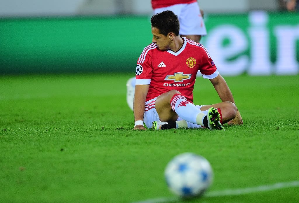 Javier Hernández  (AFP Photo/Emmanuel Dunand)