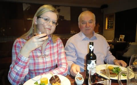 Sergei Skripal and his daughter Yulia