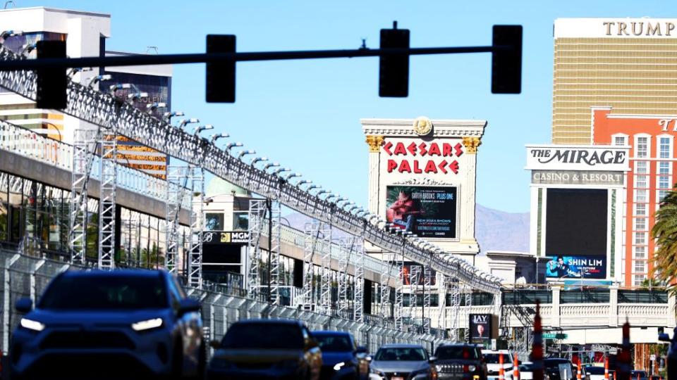 las vegas f1 grand prix preparations