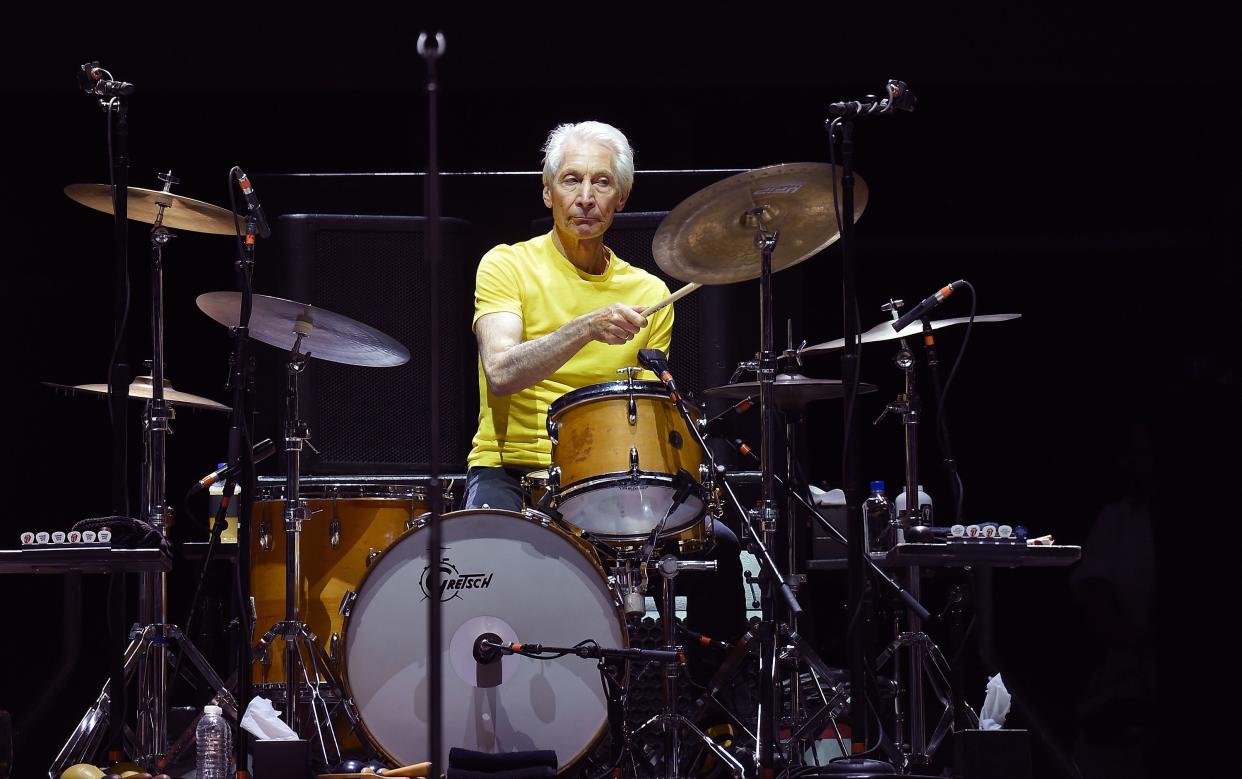 Rolling Stones drummer Charlie Watts died Tuesday, Aug. 24, 2021, in a London hospital surrounded by family. He was 80.