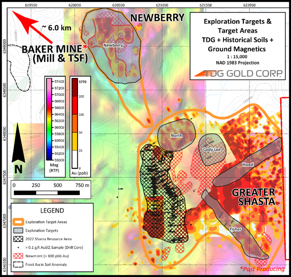 TDG Gold Corp., Wednesday, January 25, 2023, Press release picture