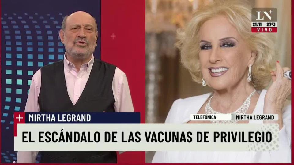 Entrevista a Mirtha Legrand en LN+