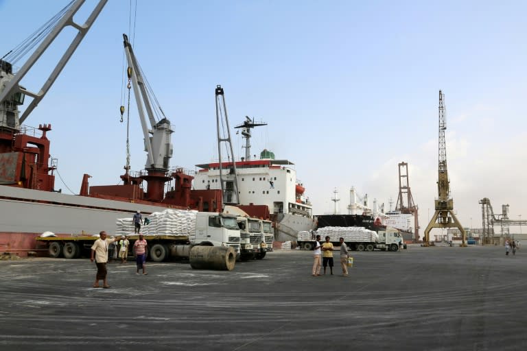 Shipments to Hodeida, including humanitarian aid, have been severely restricted by the coalition