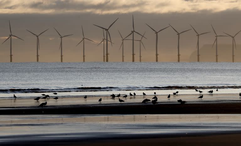 Países como Gran Bretaña apuestan a la energía eólica en sus costas del Mar del Norte