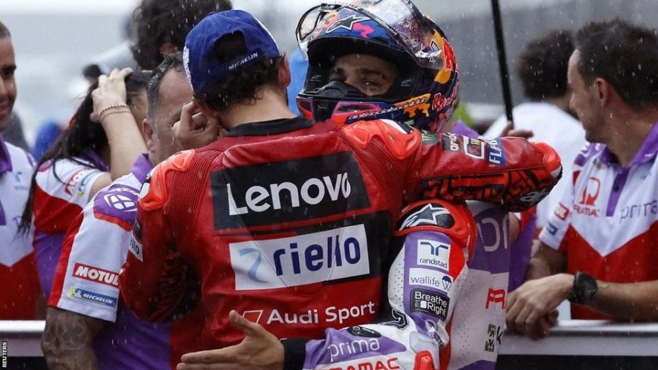 El español Jorge Martín ganó el MotoGP de Japón gracias a la lluvia